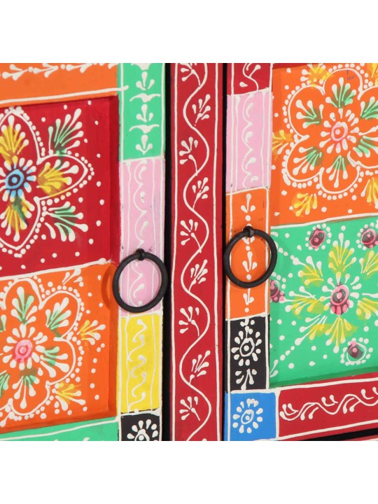 Konferenční stolek multicolour 90x50x40 cm masivní dřevo mango