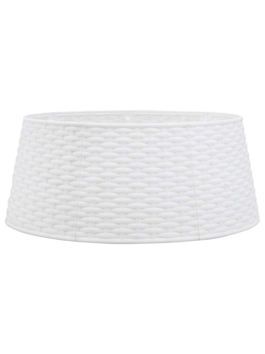 Kryt na stojan vánočního stromku bílý Ø 56 x 23 cm plast