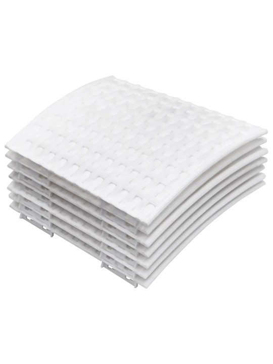 Kryt na stojan vánočního stromku bílý Ø 56 x 23 cm plast