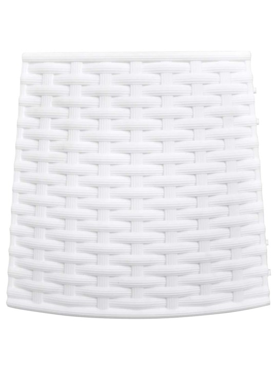 Kryt na stojan vánočního stromku bílý Ø 56 x 23 cm plast