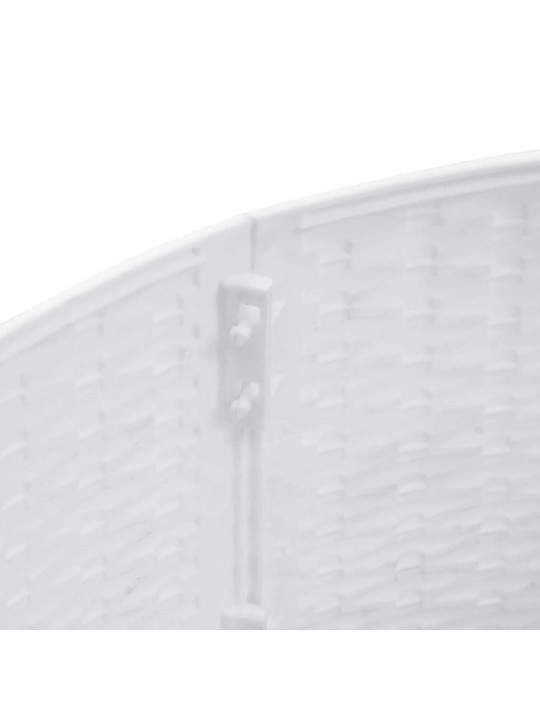 Kryt na stojan vánočního stromku bílý Ø 56 x 23 cm plast