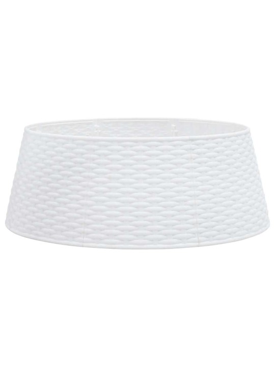 Kryt na stojan vánočního stromku bílý Ø 65 x 23 cm plast