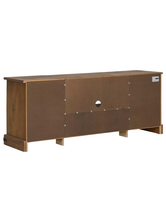 Tv skříňka halden 2 posuvné dveře 150x40x60 cm masivní dřevo