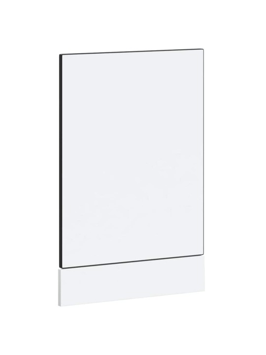 Panel na myčku "kalmar" černý 45x1,5x67 cm kompozitní dřevo