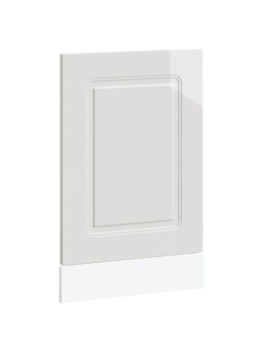 Panel na myčku "kalmar" bílý vysoký lesk 45x1,5x67 cm kompozit