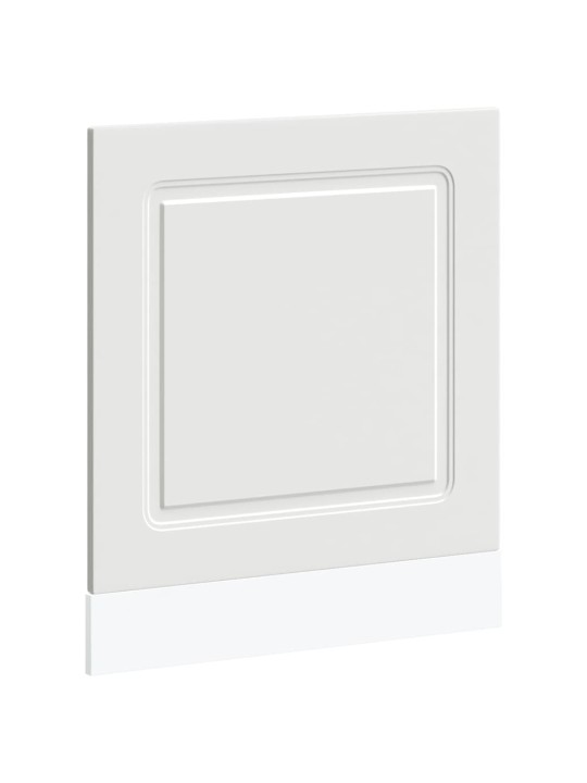Panel na myčku "kalmar" bílý 60x1,5x67 cm kompozitní dřevo