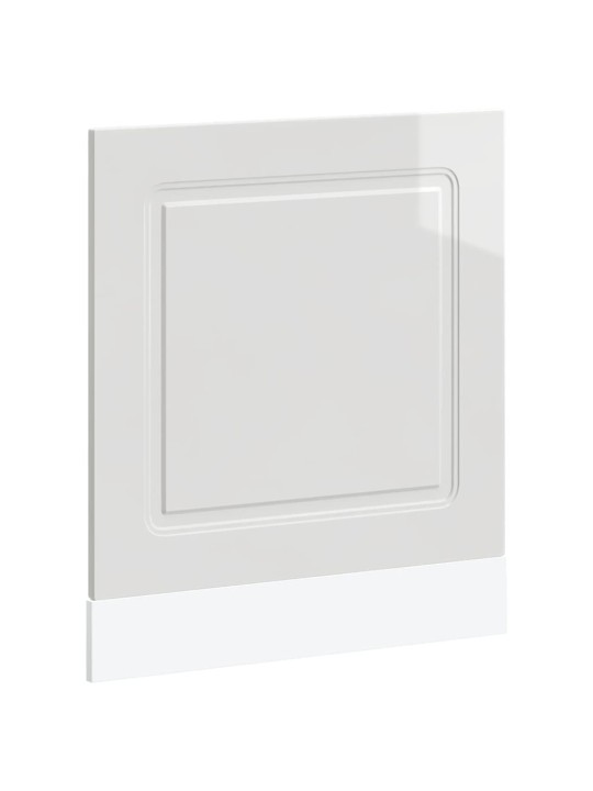 Panel na myčku "kalmar" bílý vysoký lesk 60x1,5x67 cm kompozit