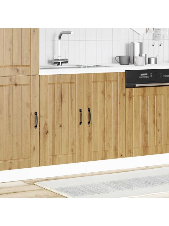 Skříňka pod umyvadlo "lucca" dub artisan kompozitní dřevo