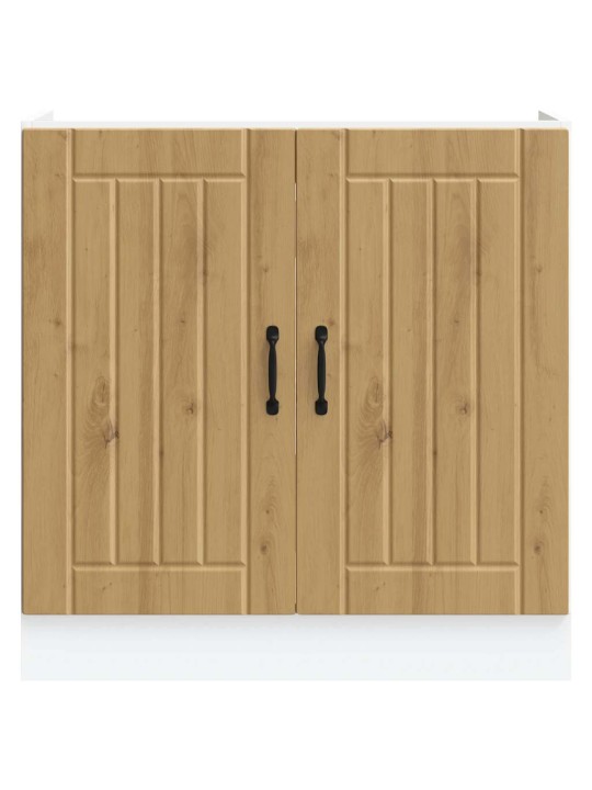 Skříňka pod umyvadlo "lucca" dub artisan kompozitní dřevo