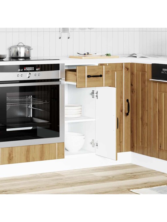 Kuchyňská spodní skříňka "lucca" artisan oak kompozitní dřevo