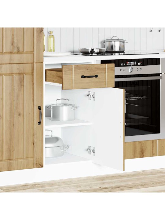 Kuchyňská spodní skříňka "lucca" artisan oak kompozitní dřevo