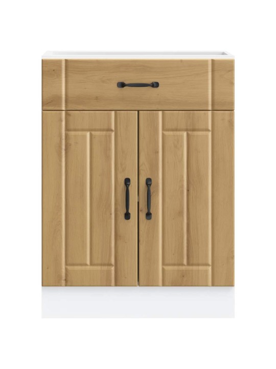 Kuchyňská spodní skříňka "lucca" artisan oak kompozitní dřevo
