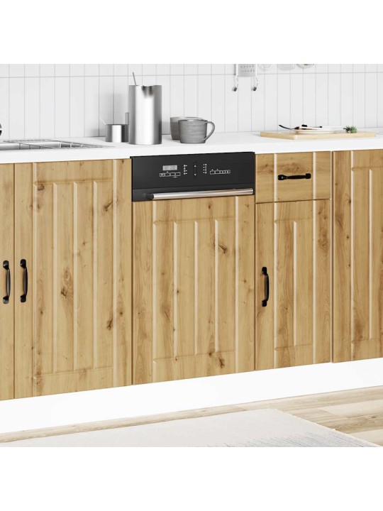 Panel na myčku "lucca" dub artisan kompozitní dřevo