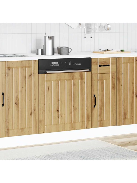 Panel na myčku "lucca" dub artisan kompozitní dřevo