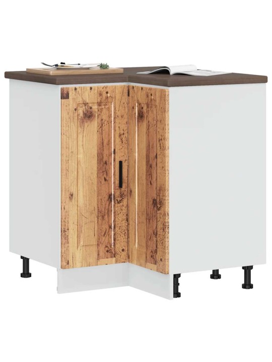 Kuchyňská rohová skříňka "porto" old wood kompozitní dřevo