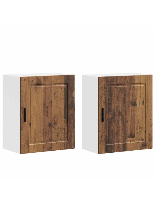 Kuchyňská nástěnná skříňky 2 ks "porto" old wood kompozit