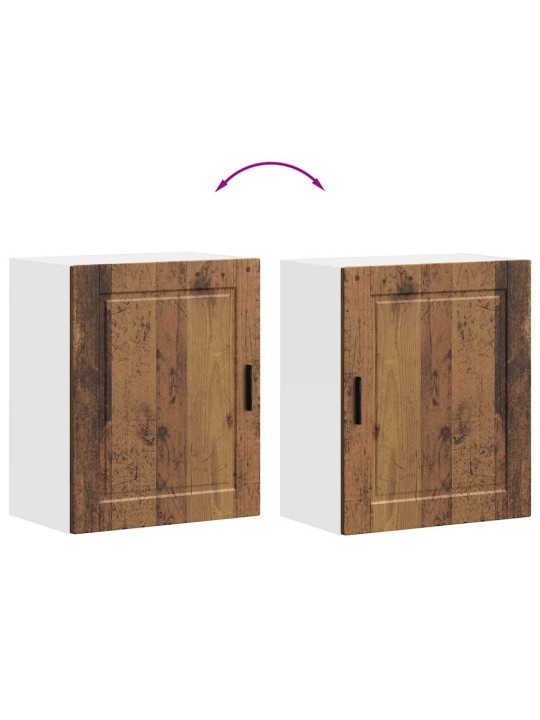 Kuchyňská nástěnná skříňky 2 ks "porto" old wood kompozit