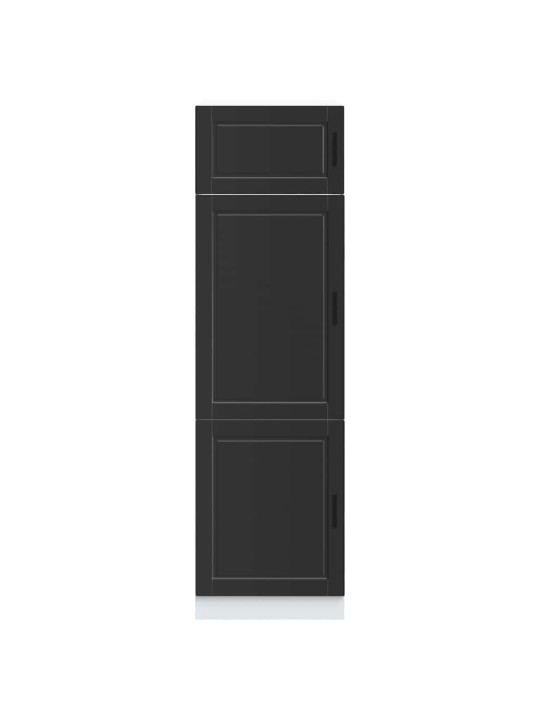 Kuchyňská skříňka "porto" černý kompozitní dřevo