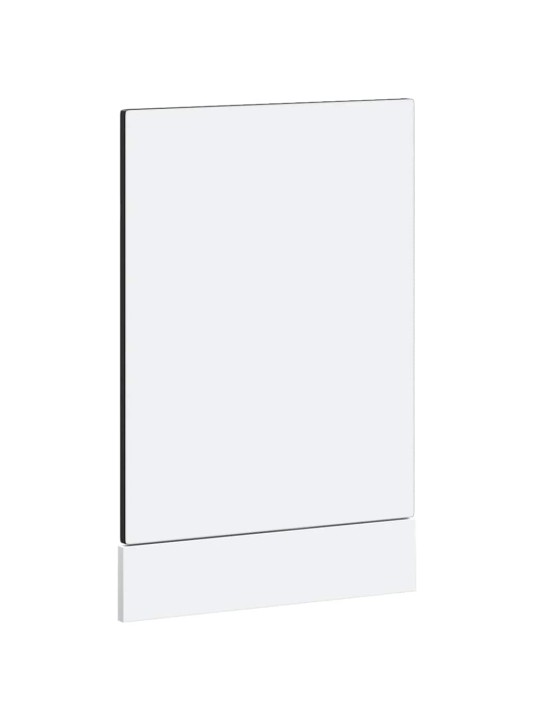 Panel na myčku "porto" černý 45x1,5x67 cm kompozitní dřevo