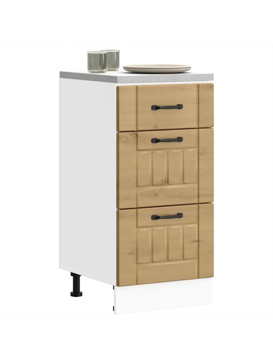 Kuchyňská spodní skříňka "lucca" artisan oak kompozitní dřevo