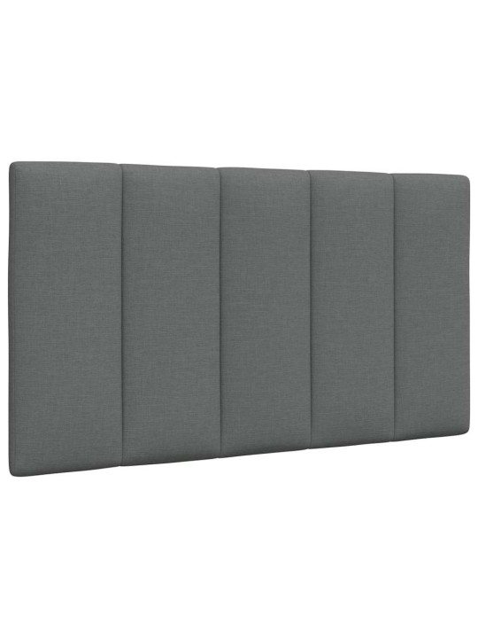 Rám postele bez matrace tmavě šedá 90 x 190 cm textil