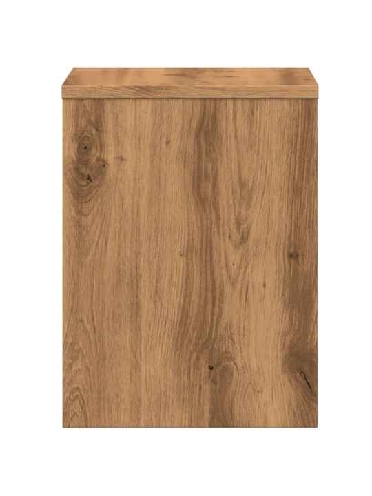 Noční stolky 2 ks dub artisan 40 x 30 x 40 cm kompozitní dřevo