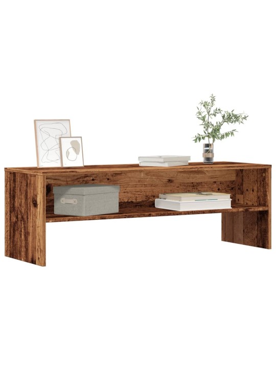 Tv stolek old wood 120 x 40 x 40 cm kompozitní dřevo