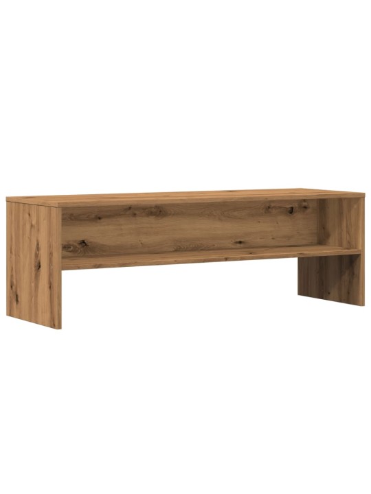 Tv skříňka dub artisan 120 x 40 x 40 cm kompozitní dřevo