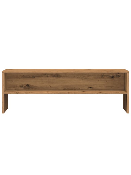 Tv skříňka dub artisan 120 x 40 x 40 cm kompozitní dřevo