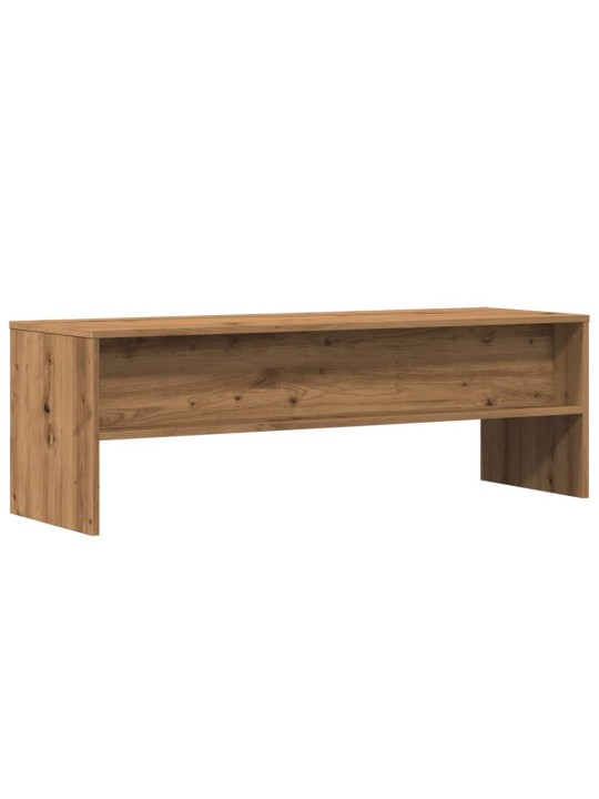 Tv skříňka dub artisan 120 x 40 x 40 cm kompozitní dřevo