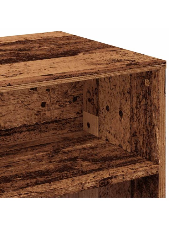 TV stolek old wood 100 x 40 x 40 cm kompozitní dřevo