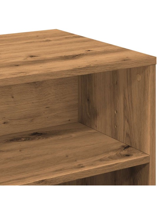 TV stolek dub artisan 100 x 40 x 40 cm kompozitní dřevo