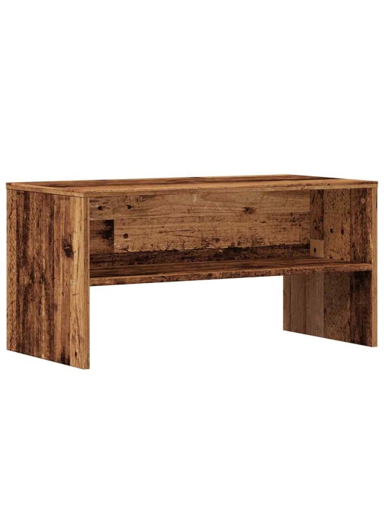 TV stolek old wood 80 x 40 x 40 cm kompozitní dřevo