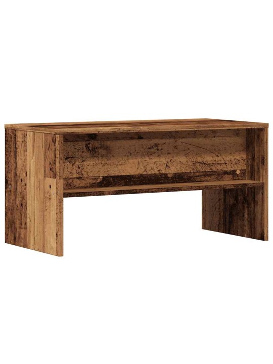 TV stolek old wood 80 x 40 x 40 cm kompozitní dřevo