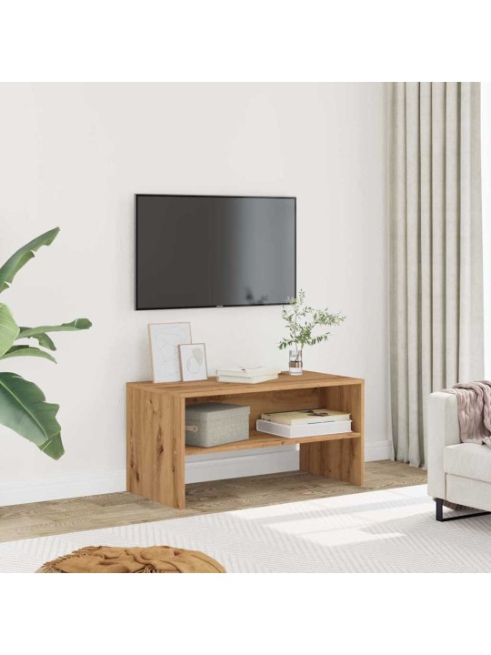 TV skříňka dub artisan 80x40x40 cm kompozitní dřevo