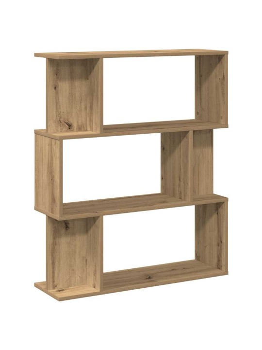 Knihovna dub artisan 80x24x96 cm kompozitní dřevo