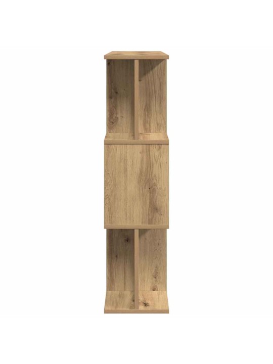 Knihovna dub artisan 80x24x96 cm kompozitní dřevo