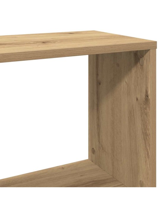 Knihovna dub artisan 80x24x96 cm kompozitní dřevo