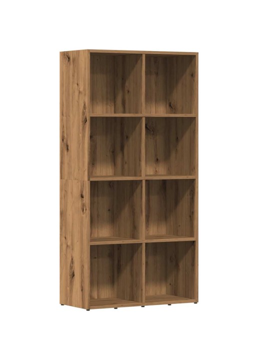 Knihovna dub artisan 66x30x130 cm kompozitní dřevo