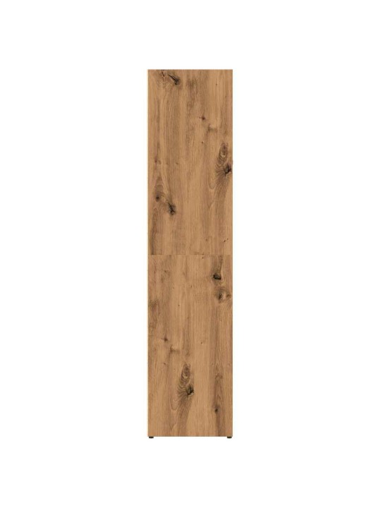 Knihovna dub artisan 66x30x130 cm kompozitní dřevo