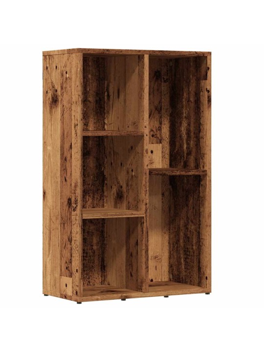 Knihovna old wood 50x25x80 cm kompozitní dřevo