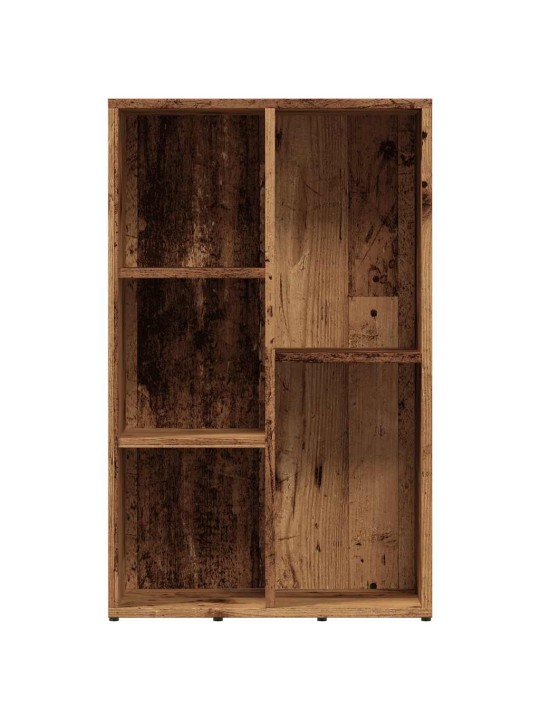 Knihovna old wood 50x25x80 cm kompozitní dřevo