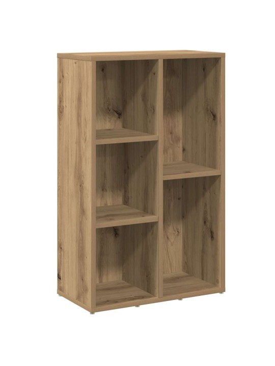 Knihovna dub artisan 50x25x80 cm kompozitní dřevo