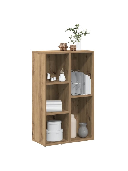 Knihovna dub artisan 50x25x80 cm kompozitní dřevo