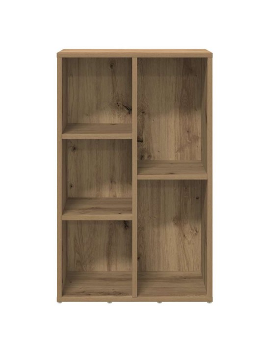 Knihovna dub artisan 50x25x80 cm kompozitní dřevo