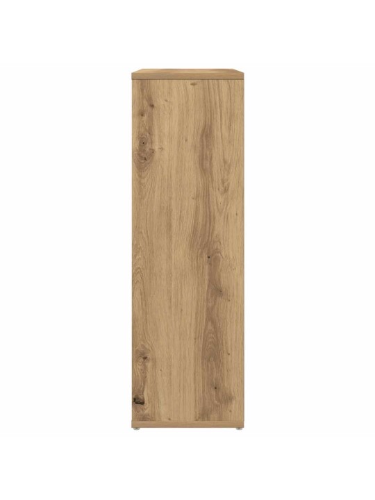 Knihovna dub artisan 50x25x80 cm kompozitní dřevo
