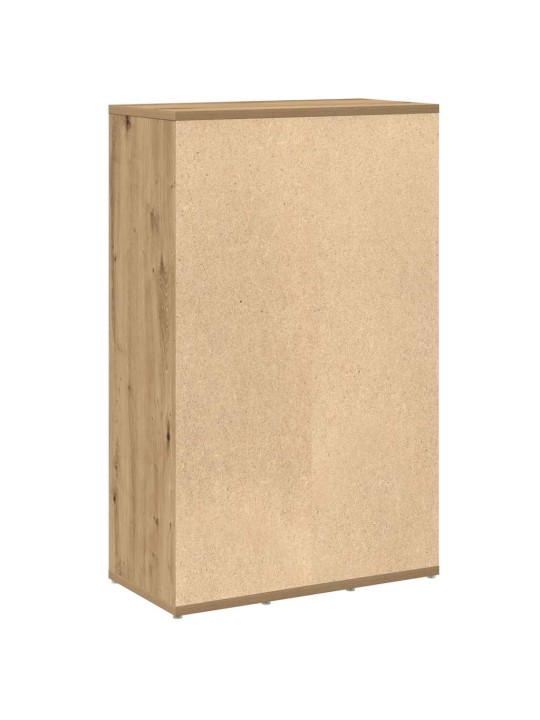 Knihovna dub artisan 50x25x80 cm kompozitní dřevo