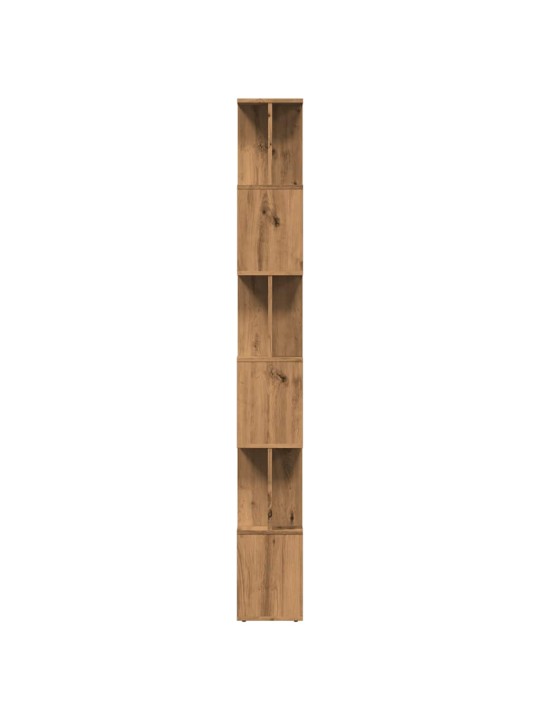 Knihovna dub artisan 80x24x192 cm kompozitní dřevo