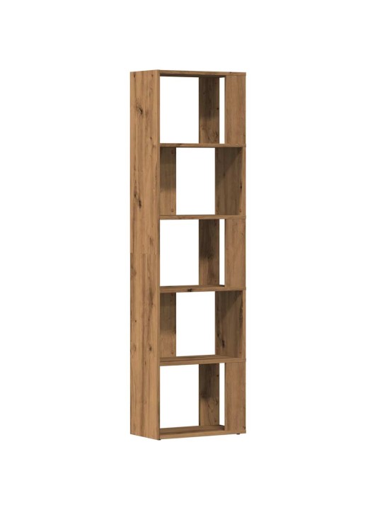 Knihovna dub artisan 45 x 24 x 159 cm kompozitní dřevo