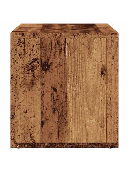 Úložný box old wood 69,5x34x36 cm kompozitní dřevo